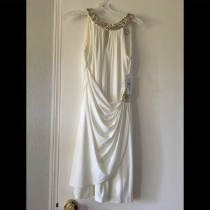 White hoco dress